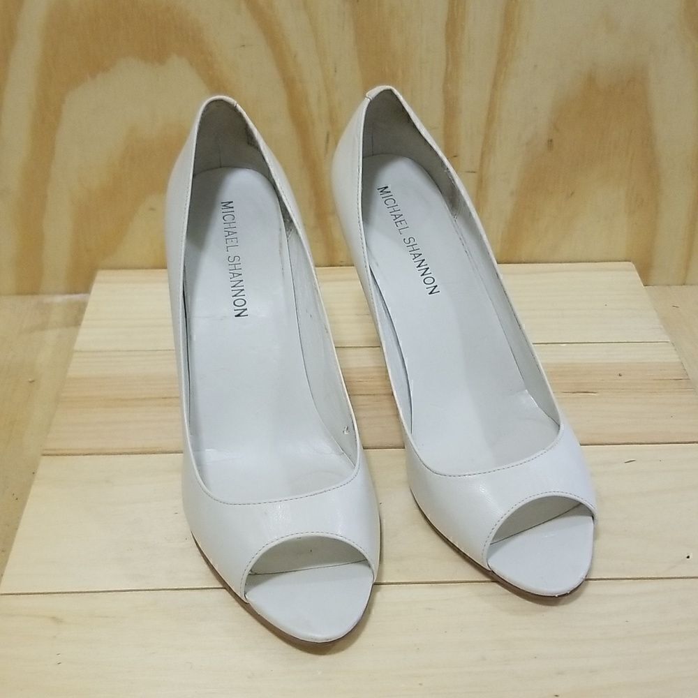 Michael Shannon Sexy Peep Toe Wmn's size 10